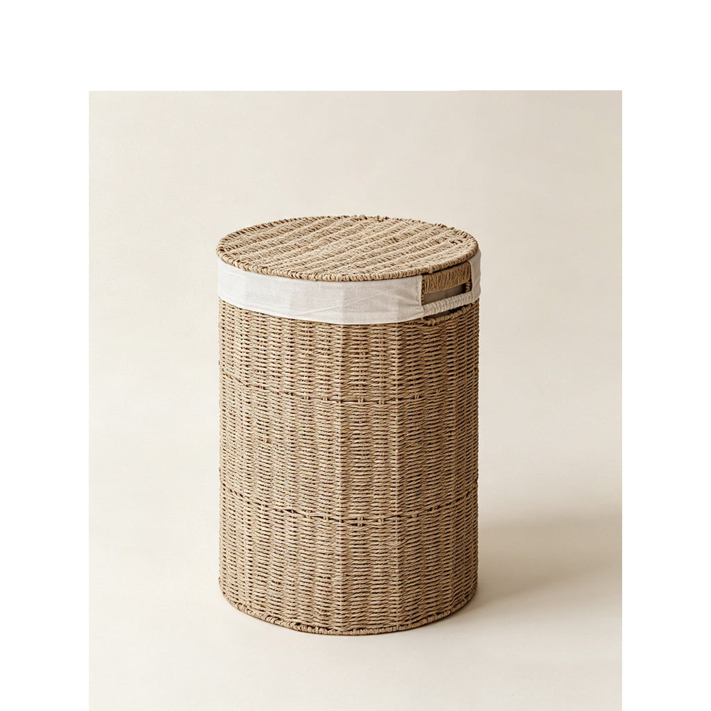 Stylish Laundry Basket made of Natural Material | Kelmera