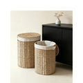 Stylish Laundry Basket made of Natural Material | Kelmera