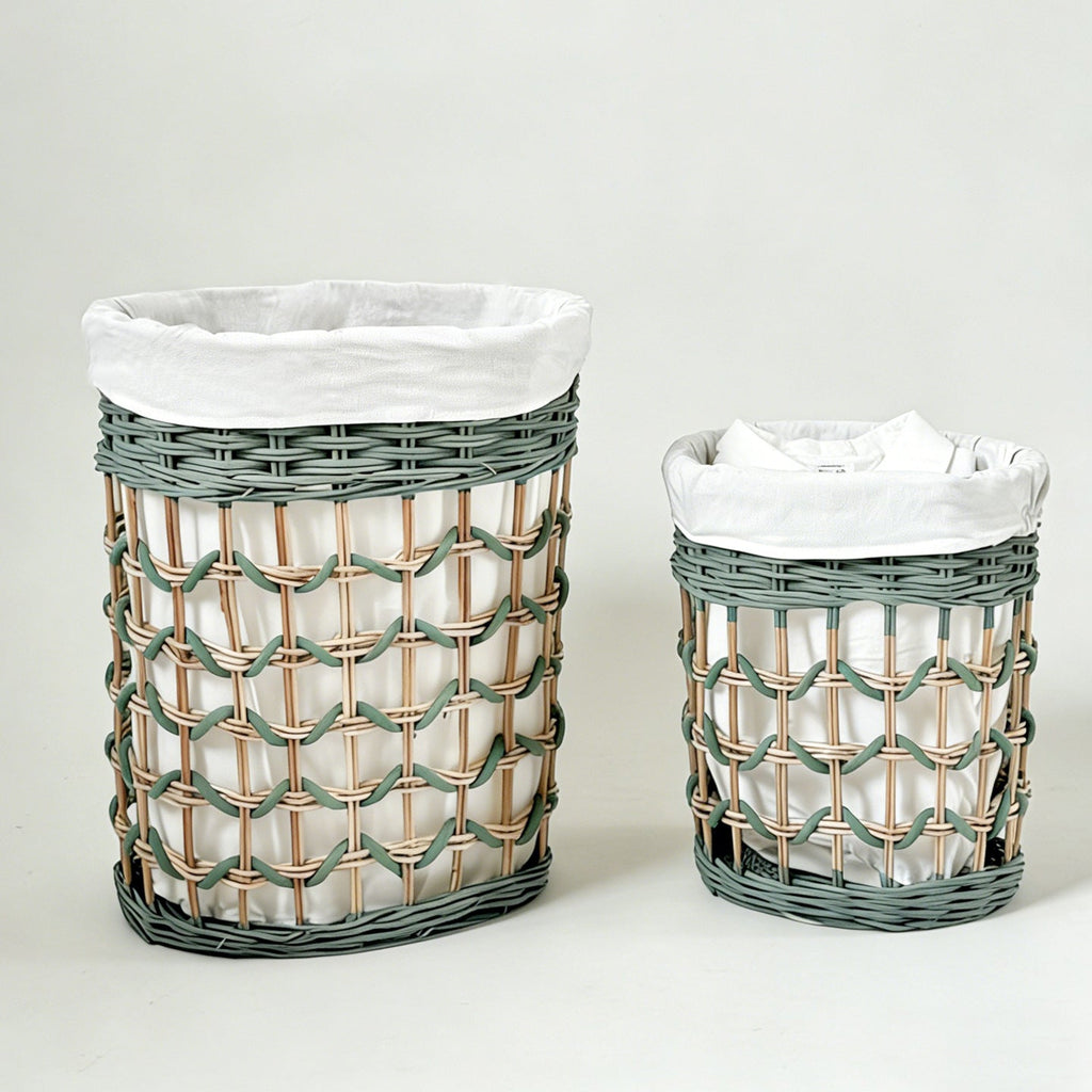 Stylish Laundry Basket with Removable Inner Lining | Kelmera