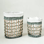 Stylish Laundry Basket with Removable Inner Lining | Kelmera