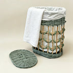 Stylish Laundry Basket with Removable Inner Lining | Kelmera