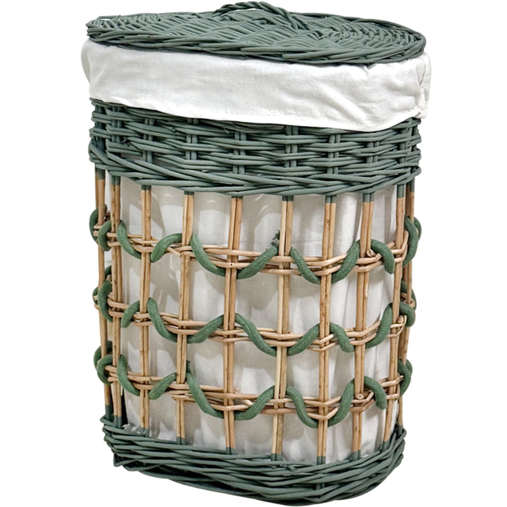 Stylish Laundry Basket with Removable Inner Lining | Kelmera