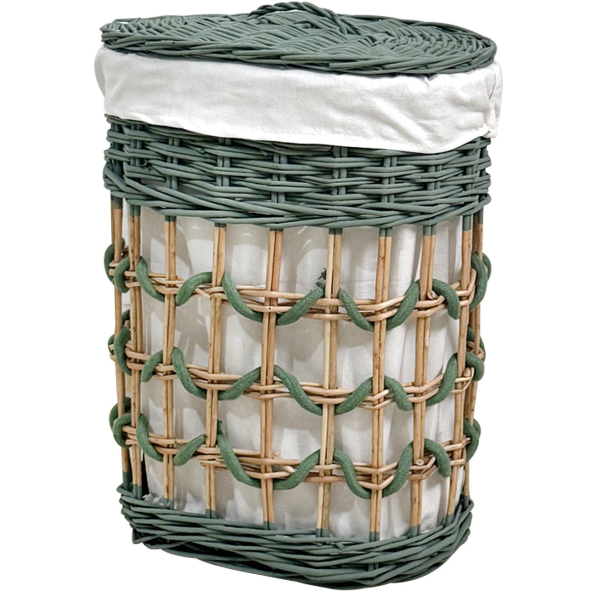 Stylish Laundry Basket with Removable Inner Lining | Kelmera