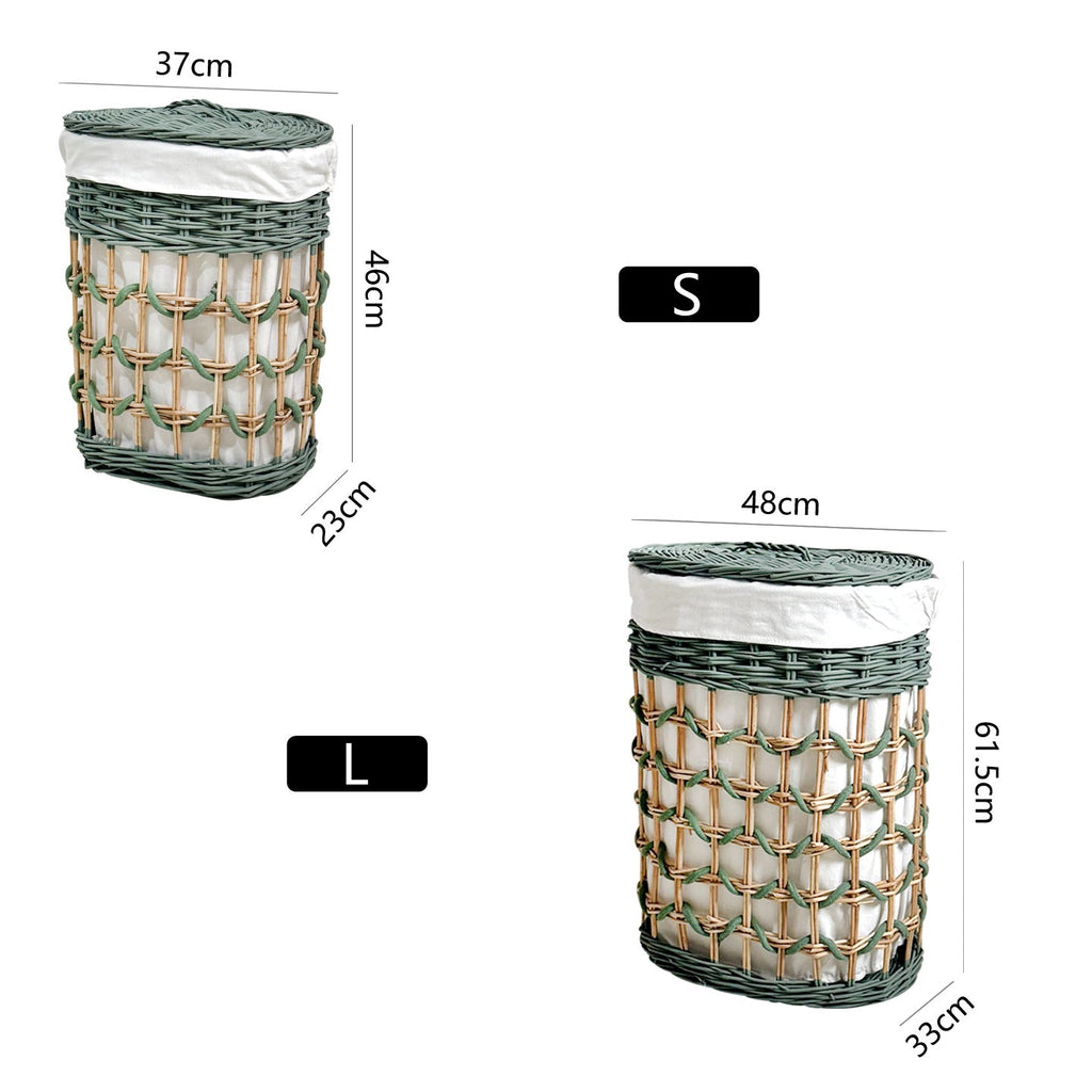 Stylish Laundry Basket with Removable Inner Lining | Kelmera