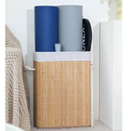Stylish Laundry Container with Practical Lid and Carrying Handles | Kelmera