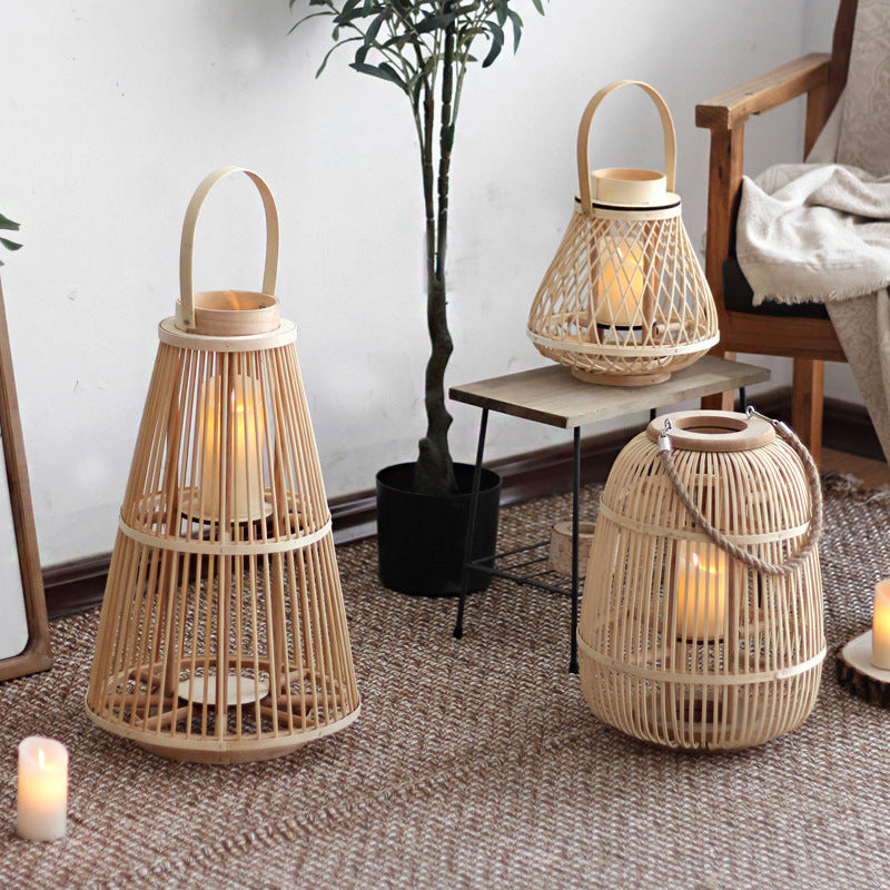 Stylish Rattan Lantern | Kelmera