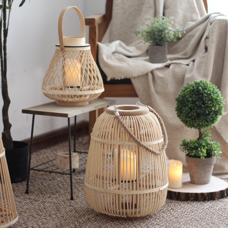 Stylish Rattan Lantern | Kelmera