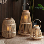 Stylish Rattan Lantern | Kelmera