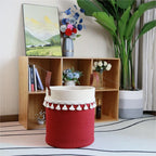 Stylish Storage Basket Light Grey White | Kelmera
