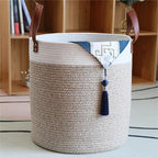 Stylish Storage Basket Light Grey White | Kelmera