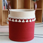 Stylish Storage Basket Light Grey White | Kelmera