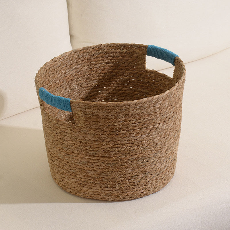 Stylish Storage Basket made of Woven Natural Fibers | Kelmera