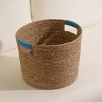 Stylish Storage Basket made of Woven Natural Fibers | Kelmera