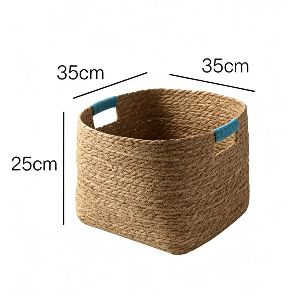 Stylish Storage Basket made of Woven Natural Fibers | Kelmera