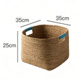 Stylish Storage Basket made of Woven Natural Fibers | Kelmera