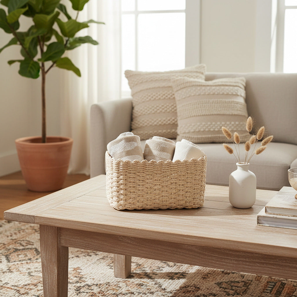 Stylish Storage Basket with Removable Inner Lining | Kelmera