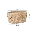Stylish Storage Basket with Wave Rim | Kelmera