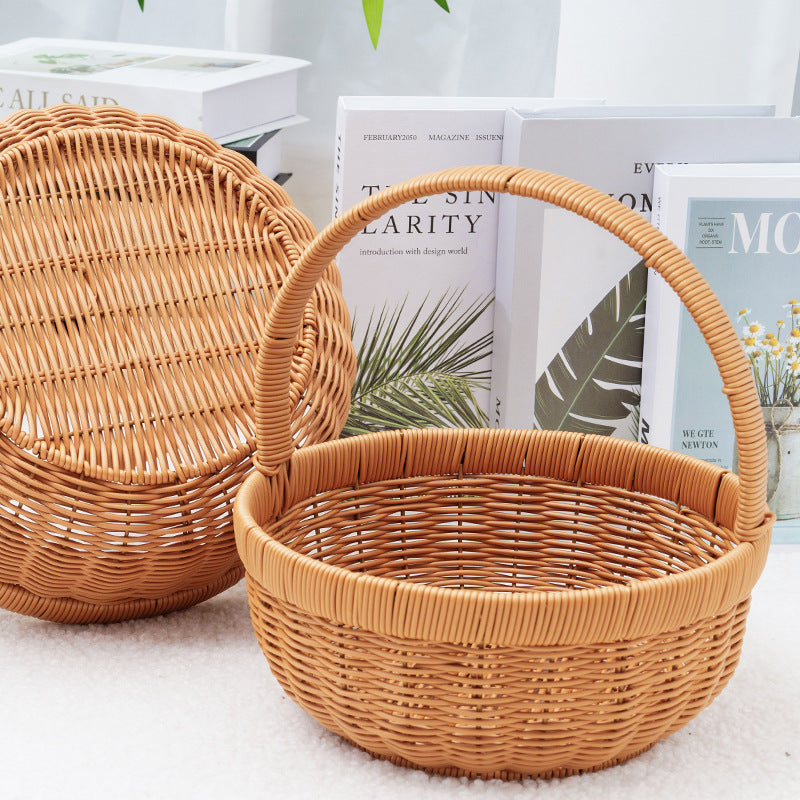 Stylish Woven Storage Basket with Lid | Kelmera
