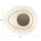 Sunburst Decorative Wall Mirror | Kelmera