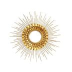 Sunburst Pattern Decorative Wall Mirror | Kelmera