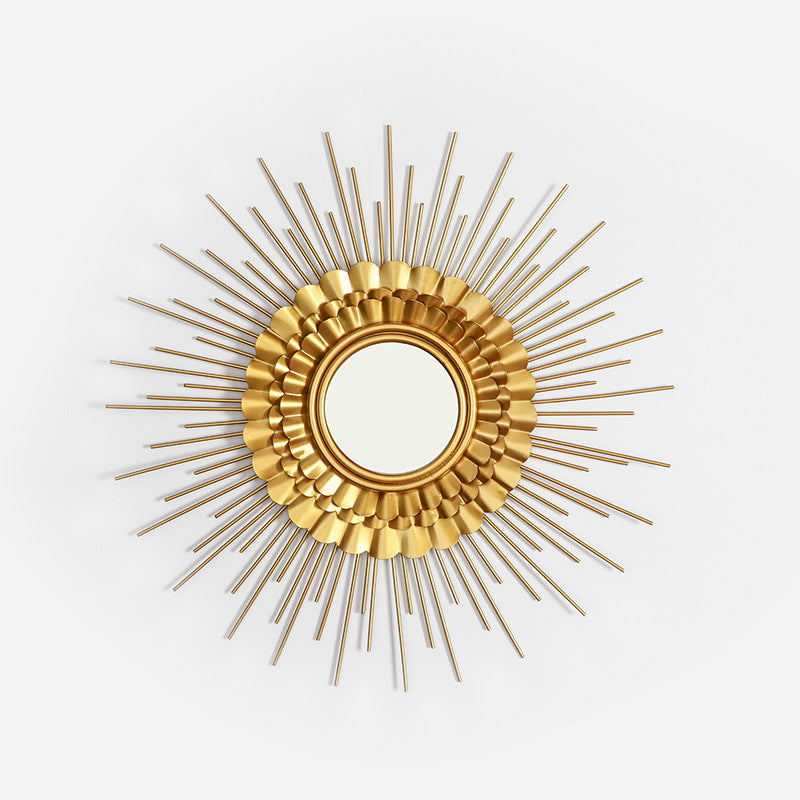 Sunburst Pattern Decorative Wall Mirror | Kelmera