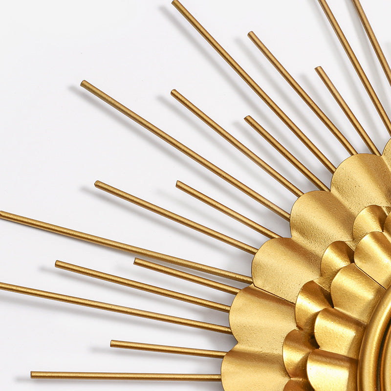 Sunburst Pattern Decorative Wall Mirror | Kelmera