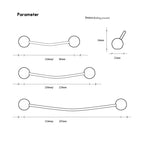 Tavren Brass Cabinet Handle