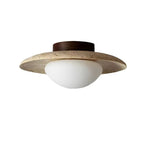 Tavren Travertine Ceiling Light | Kelmera