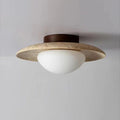 Tavren Travertine Ceiling Light | Kelmera