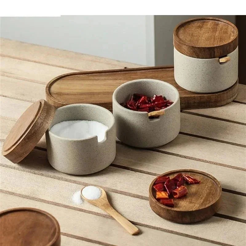 Telria Ceramic Seasoning Jar Set