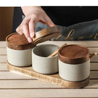 Telria Ceramic Seasoning Jar Set