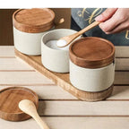 Telria Ceramic Seasoning Jar Set