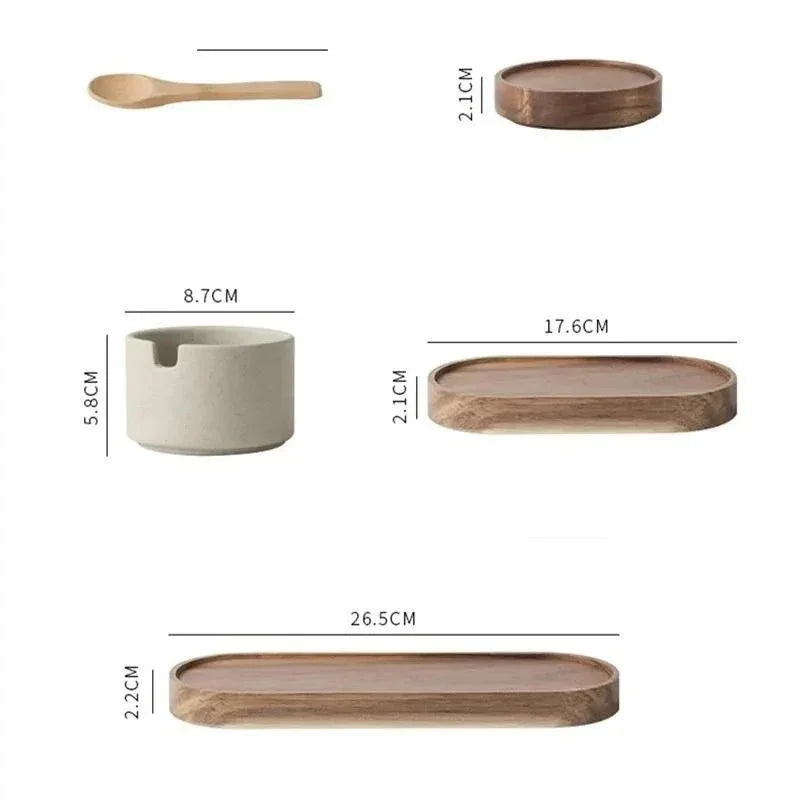 Telria Ceramic Seasoning Jar Set