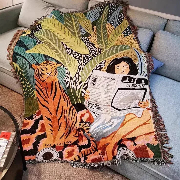Telteda Throw Blanket