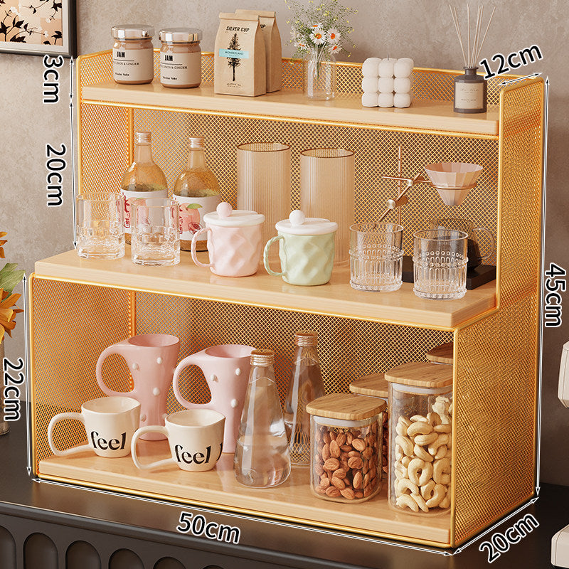 Three-Tier Metal Kitchen Shelf | Kelmera