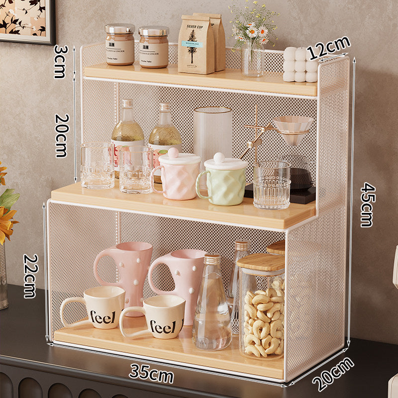 Three-Tier Metal Kitchen Shelf | Kelmera