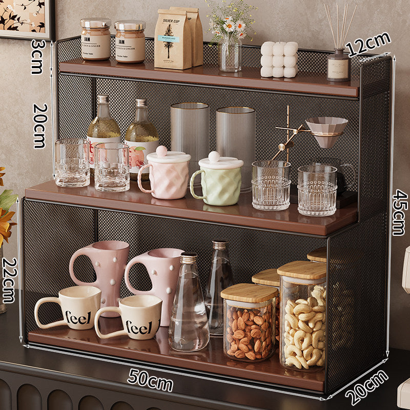 Three-Tier Metal Kitchen Shelf | Kelmera
