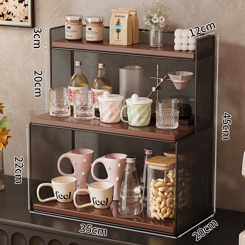 Three-Tier Metal Kitchen Shelf | Kelmera