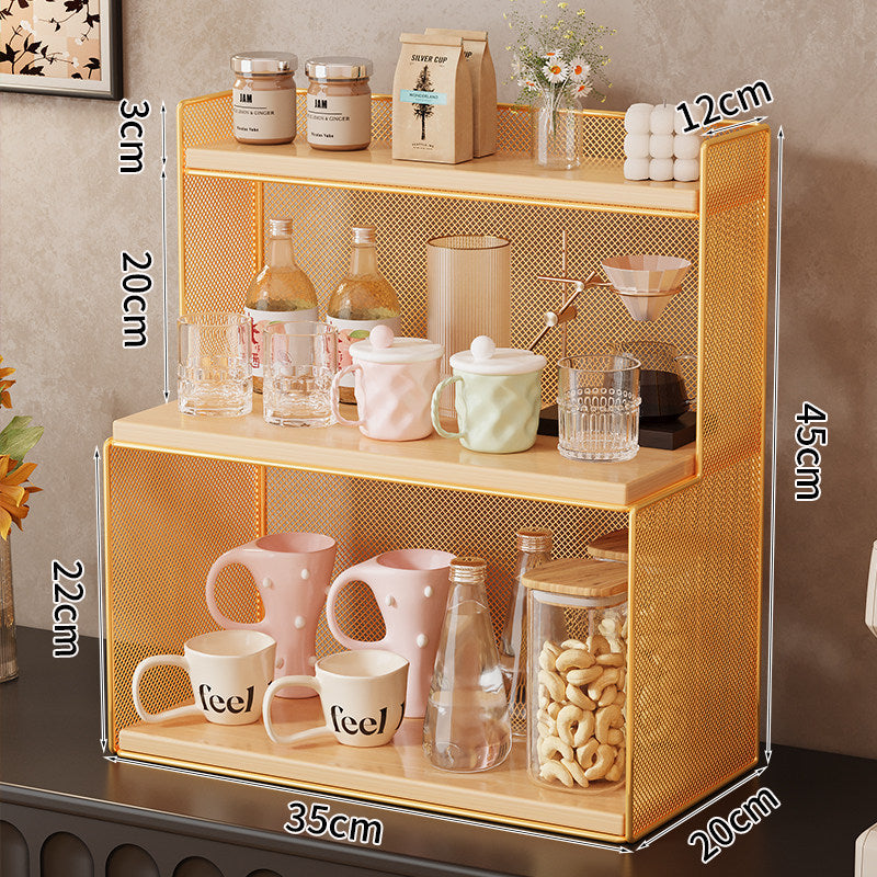 Three-Tier Metal Kitchen Shelf | Kelmera