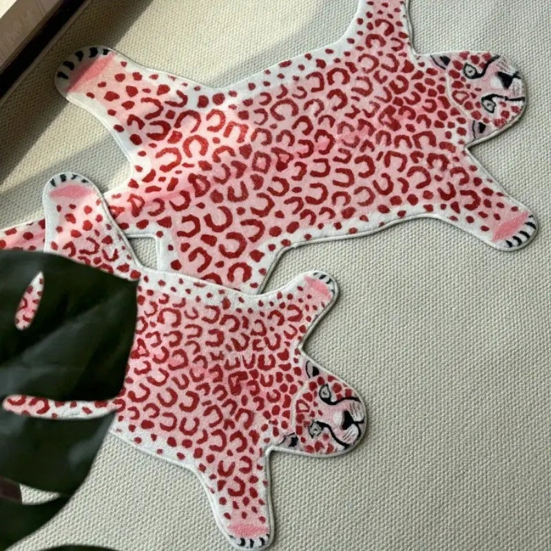 Tiger-Themed Plush Area Rug | Kelmera
