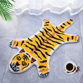 Tiger-Themed Plush Area Rug | Kelmera