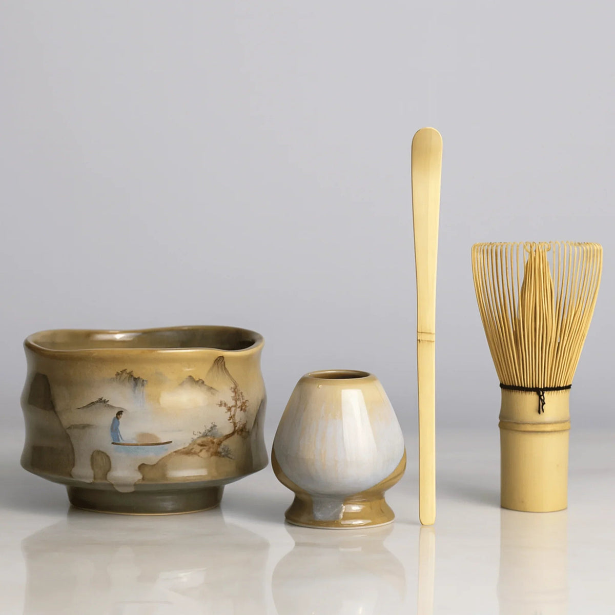 Torsia Matcha Set– 4pcs Ceramic Tea Set