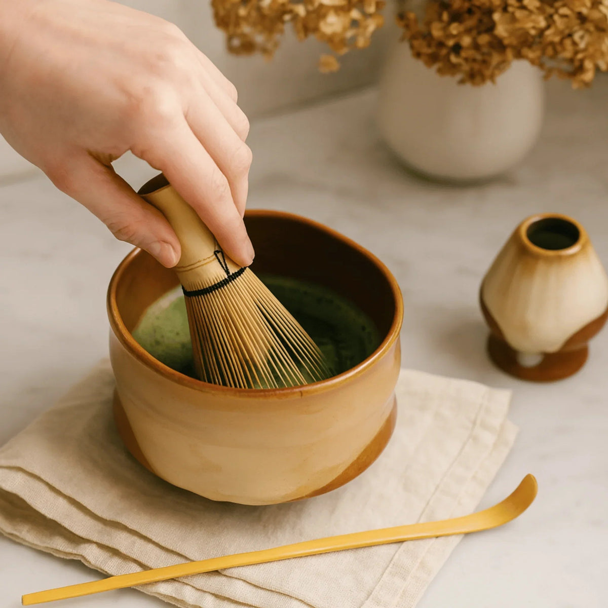 Torsia Matcha Set– 4pcs Ceramic Tea Set