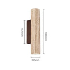 Torsunda Travertine Wall Lamp