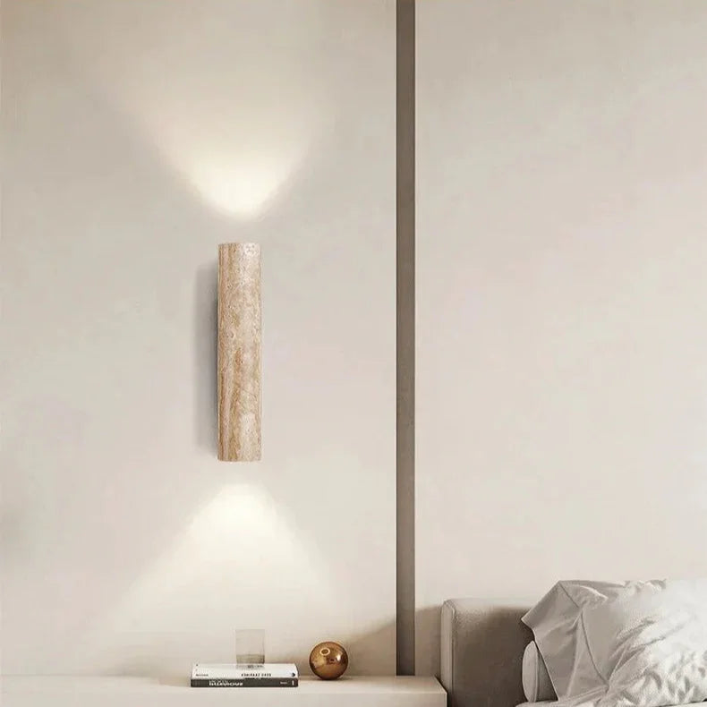 Torsunda Travertine Wall Lamp