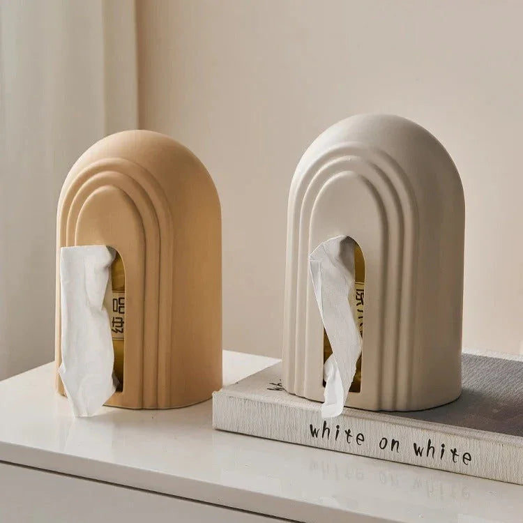 Torunda Ceramic Tissue Box