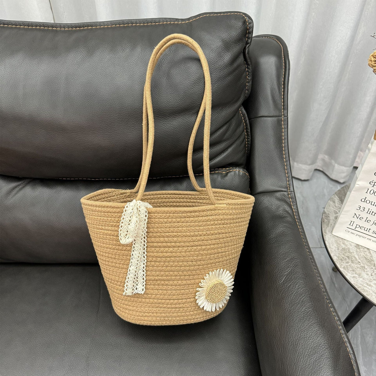 Trendy Straw Basket Bag | Kelmera