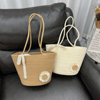 Trendy Straw Basket Bag | Kelmera