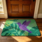 Tropical-Themed Decorative Doormat | Kelmera