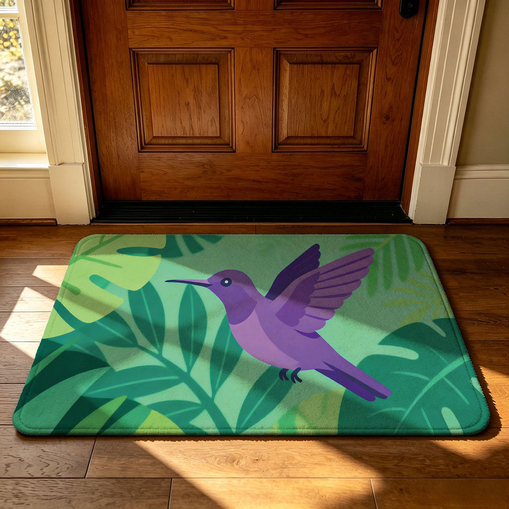 Tropical-Themed Decorative Doormat | Kelmera